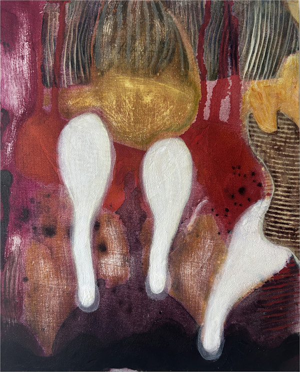 Three Ghosts and Jelly Fish by Caroline Anderson, Image 1.