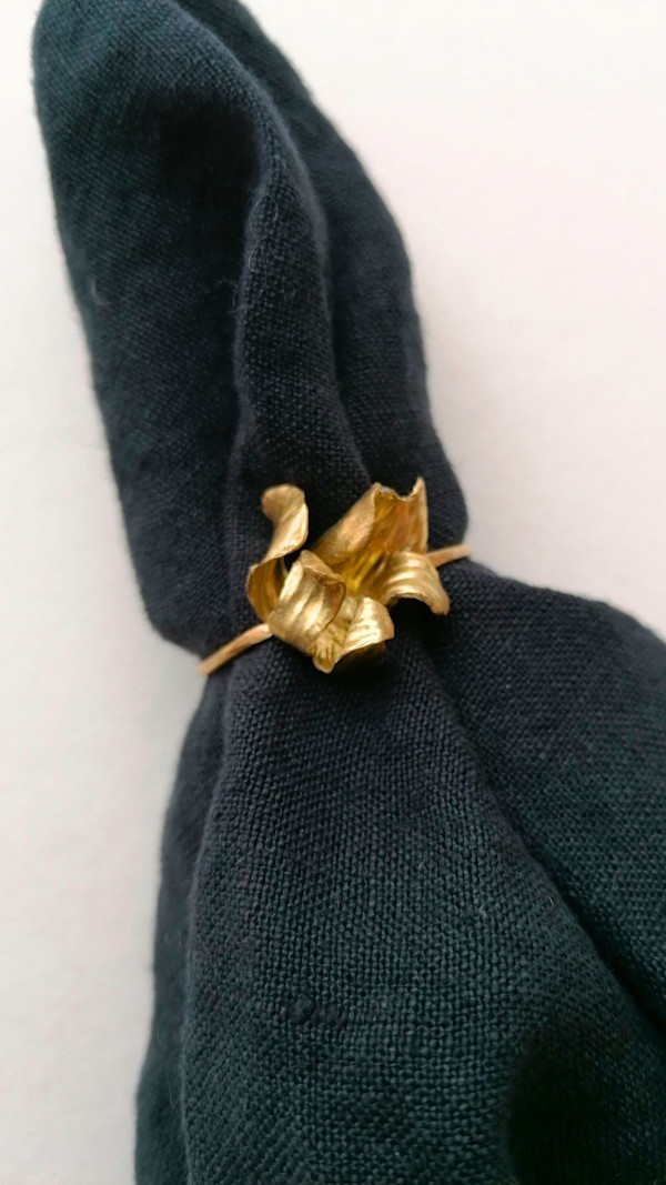 FLORAL Napkin Ring by Rita GOBIN