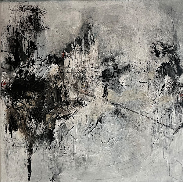Conversations in Black and White 1 by Phyllis Frazer-Mayer