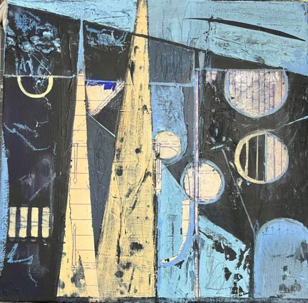 Futuristic Cityscape by Phyllis Frazer-Mayer