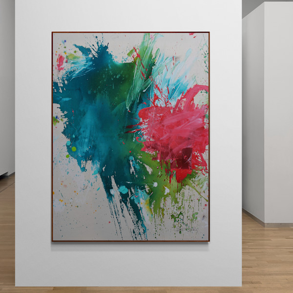 SENT YOU FLOWERS (REMEMBER WHEN WE FELL IN LOVE) III by Daniela Schweinsberg