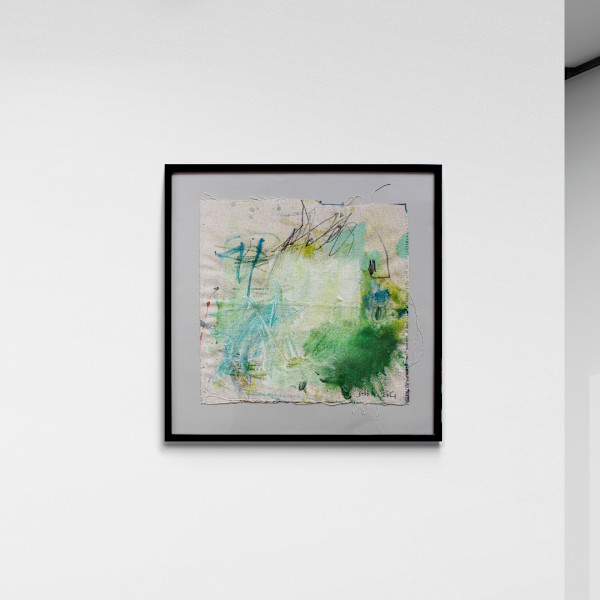 SNATCHES OF A CONVERSATION WITH ART (#10) by Daniela Schweinsberg