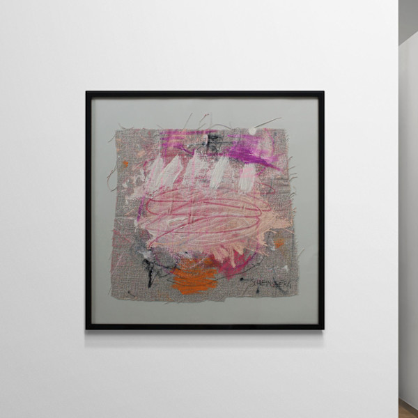 SNATCHES OF A CONVERSATION WITH ART (#11) by Daniela Schweinsberg