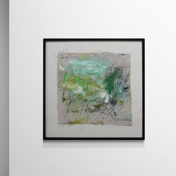SNATCHES OF A CONVERSATION WITH ART (#12) by Daniela Schweinsberg