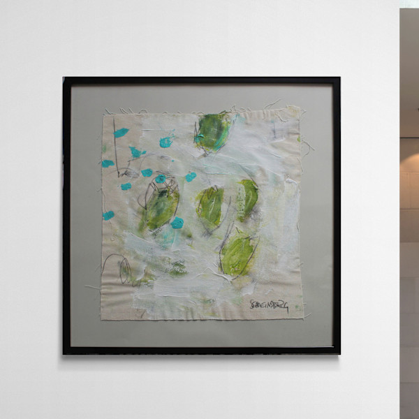 SNATCHES OF A CONVERSATION WITH ART (#14) by Daniela Schweinsberg