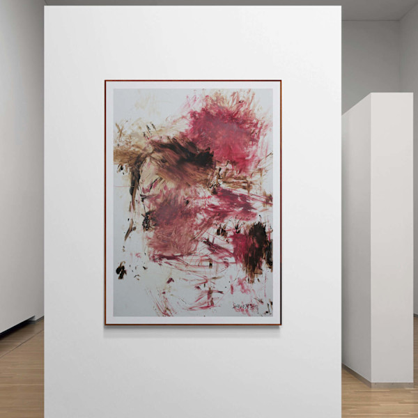 She paints outside the lines VI by Daniela Schweinsberg, Image 1.