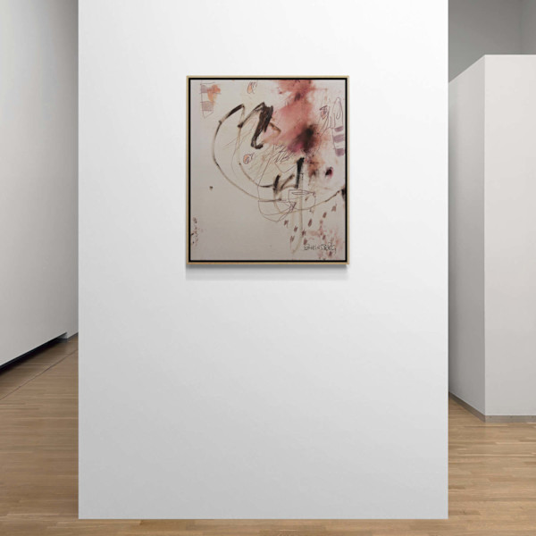 The Space Between Drawing and Paint (Portrait of a Dialogue) IV by Daniela Schweinsberg, Image 1.