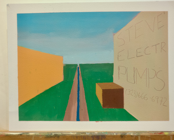 Ted Pallas - Steve's Electric Motors ans Pumps Oil by Vlada Kova
