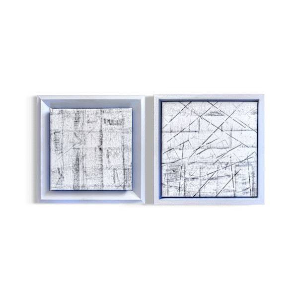 Untitled 24/25 & 25/25 (diptych) by Toni Vallance