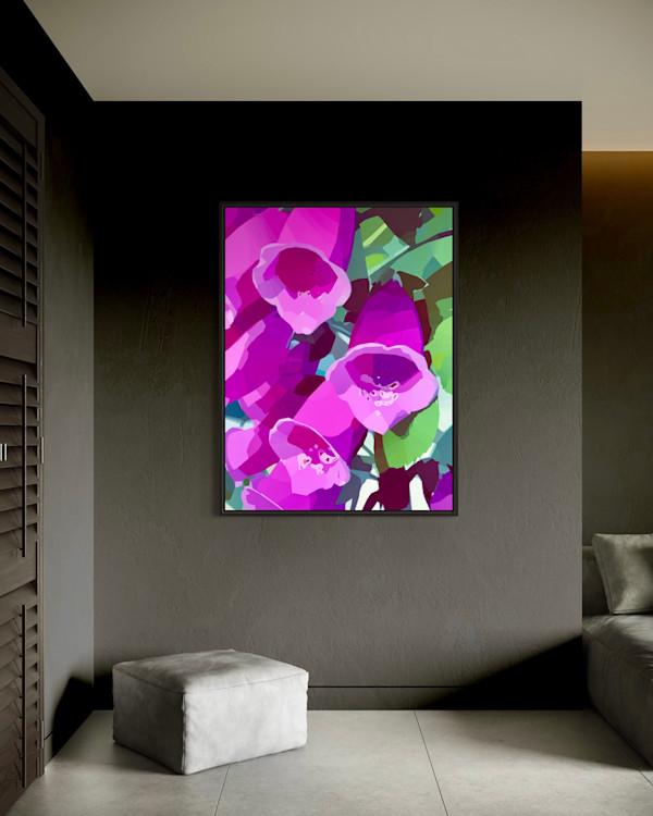 Foxgloves in Berkeley by Marni Rothman