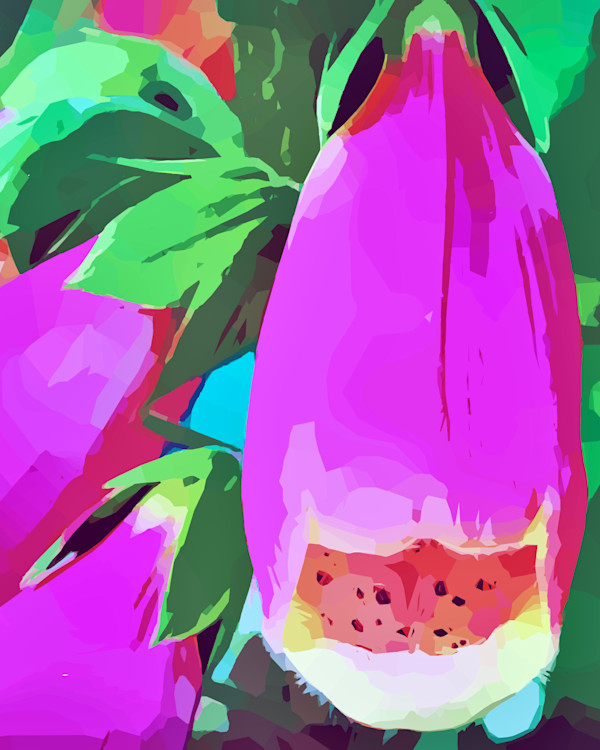 Foxglove Closeup by Marni Rothman