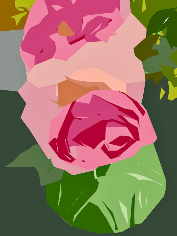 Rose in Vase by Marni Rothman