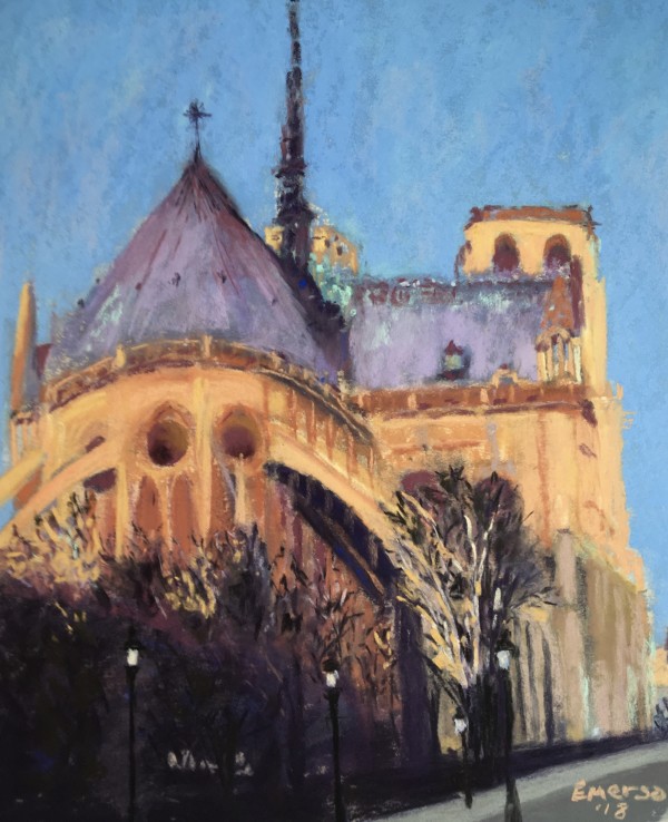 Notre Dame Dawn by Anne Emerson
