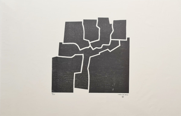 Beltza V by Eduardo Chillida
