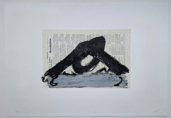 Suite 63 x 90 #7 by Antoni Tàpies