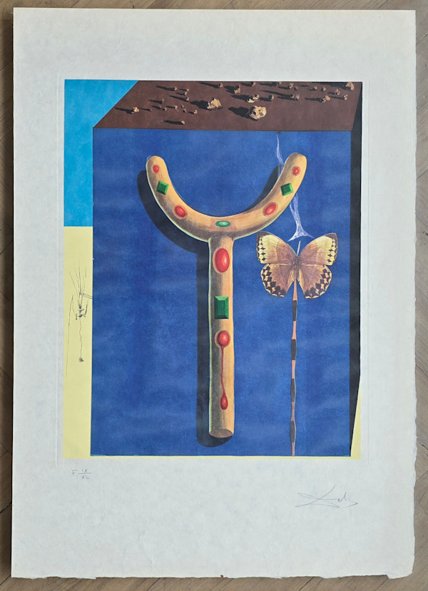 Surrealist Crutches by Salvador Dalí