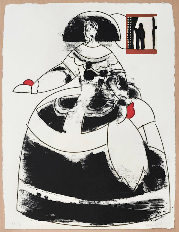 Las Meninas by Manolo Valdés