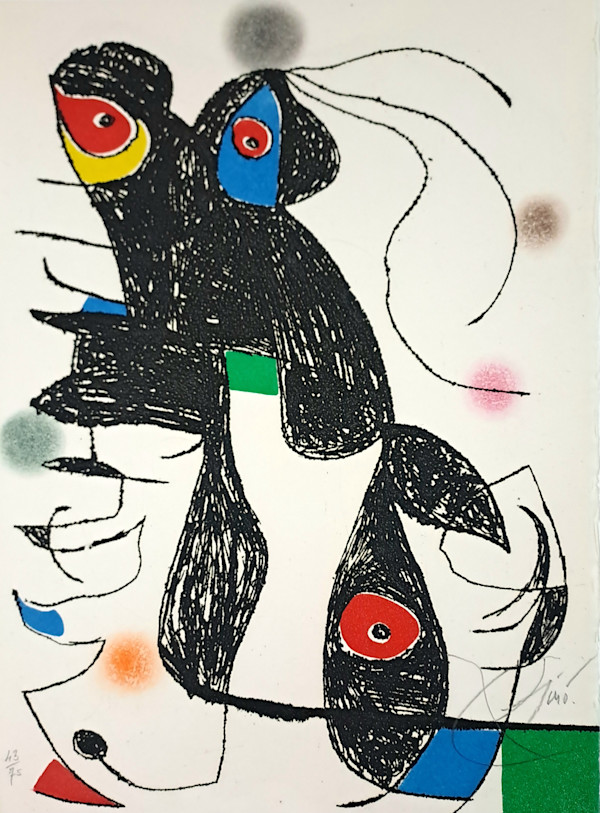 Paroles Peintes V by Joan Miró