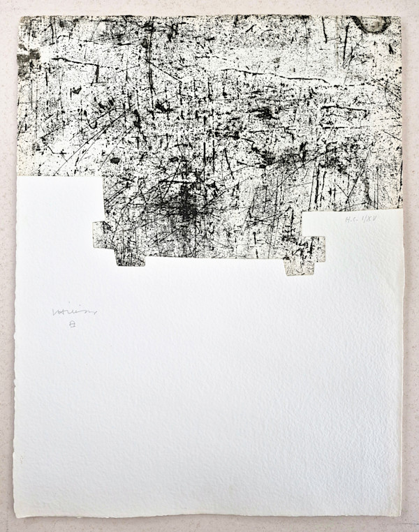 Yves Bonnefoy: Une Hélène de vent ou de Fumée II by Eduardo Chillida