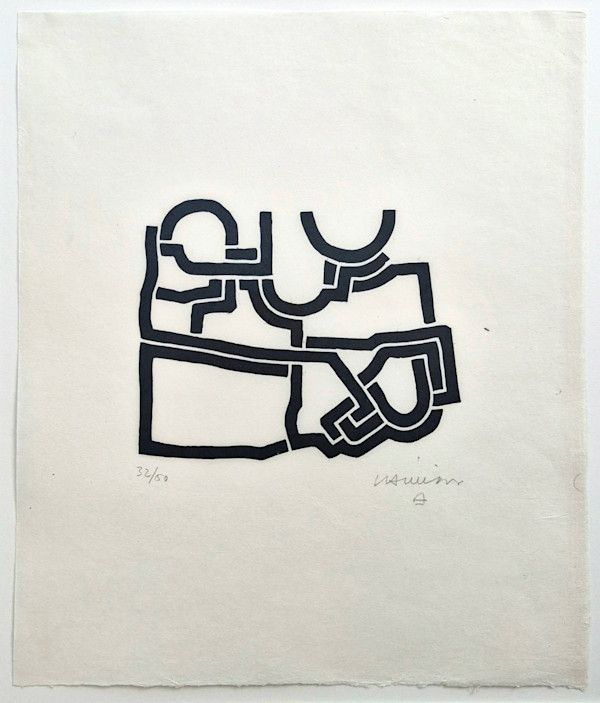 'Más Allá' X by Eduardo Chillida, Image 1.