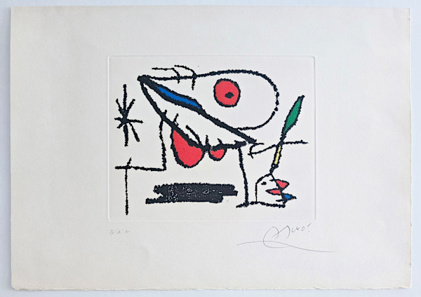 El Sobreviviente visita los pájaros by Joan Miró, Image 4.