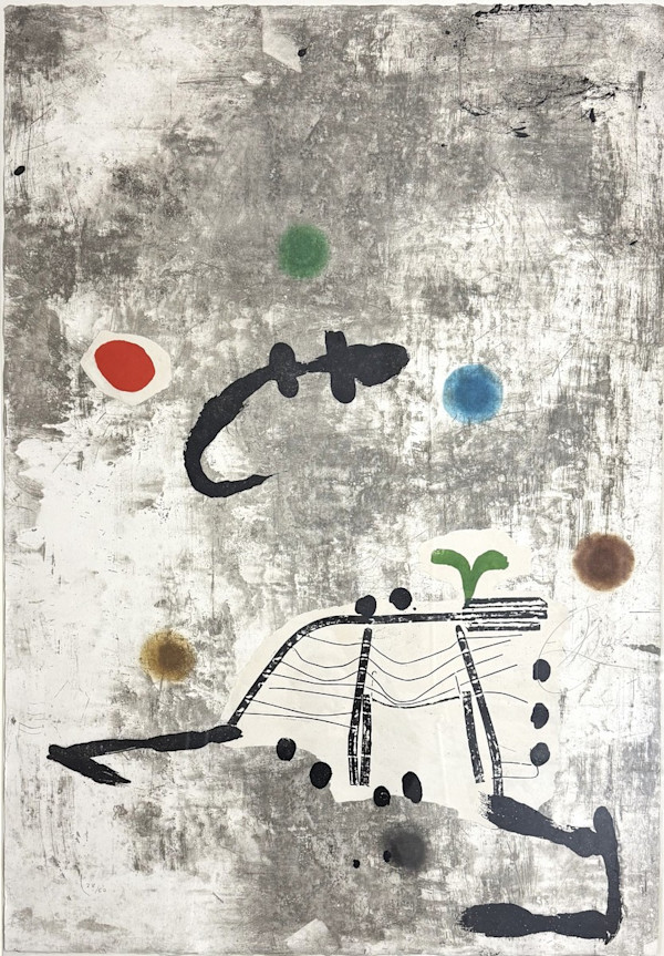 Personatge i Estels II by Joan Miró (Sin Certificar)
