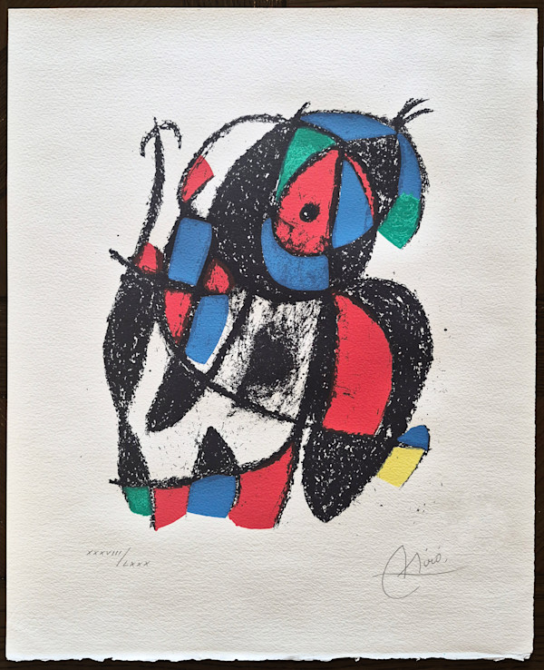 Joan Miró Lithographe II (M. 1049) by Joan Miró