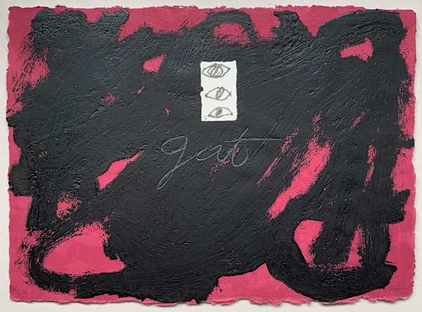 Gat by Antoni Tàpies