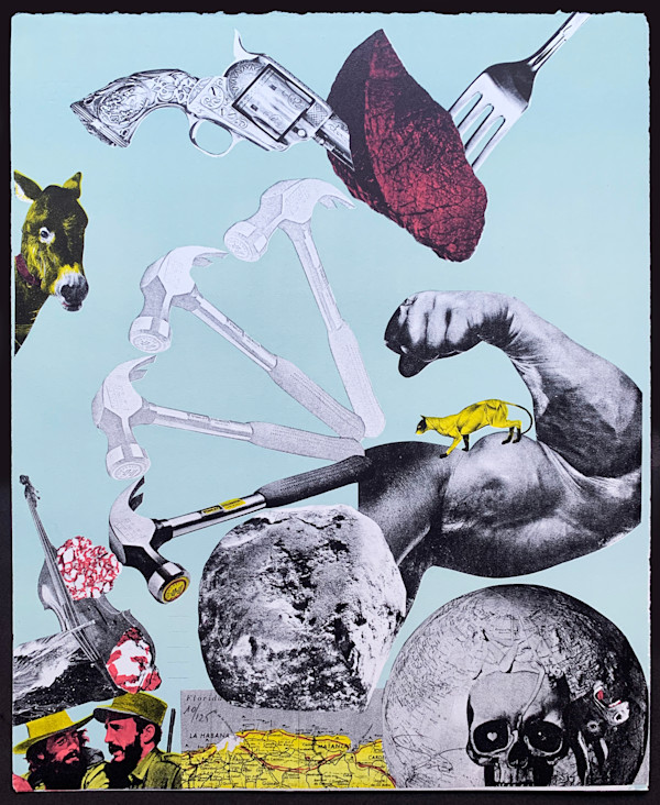 Il Círculo de Piedra by Gudmundur Erró, Image 1.