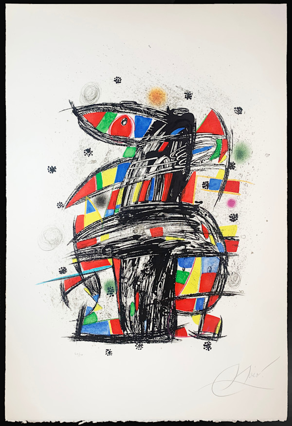 Arlequin Tourneur by Joan Miró