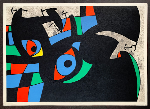 Le Lezard aux Plumes d'Or (M.803) by Joan Miró