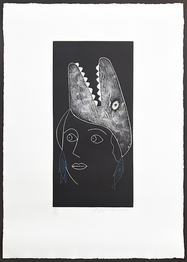 Moby Dick (Sombreros para Alicia) by Eduardo Arroyo, Image 6.