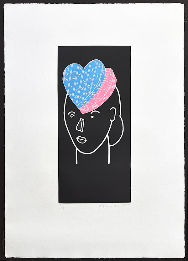 Saint Valentin (Sombreros para Alicia) by Eduardo Arroyo, Image 1.