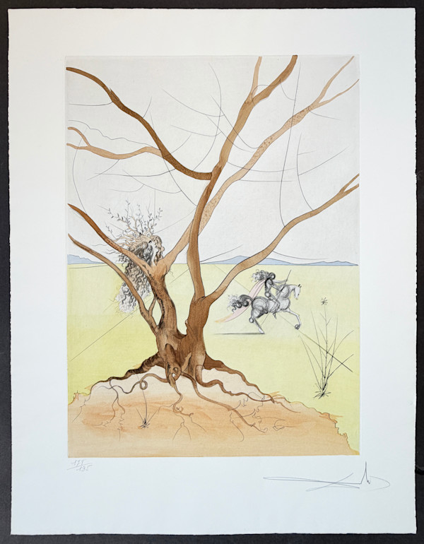 'Asher' (Aser) - 'Twelve Tribes of Israel' by Salvador Dalí, Image 6.