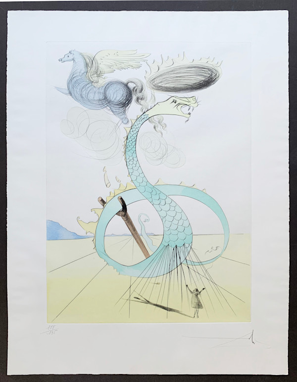 'Dan' - 'Twelve Tribes of Israel' by Salvador Dalí