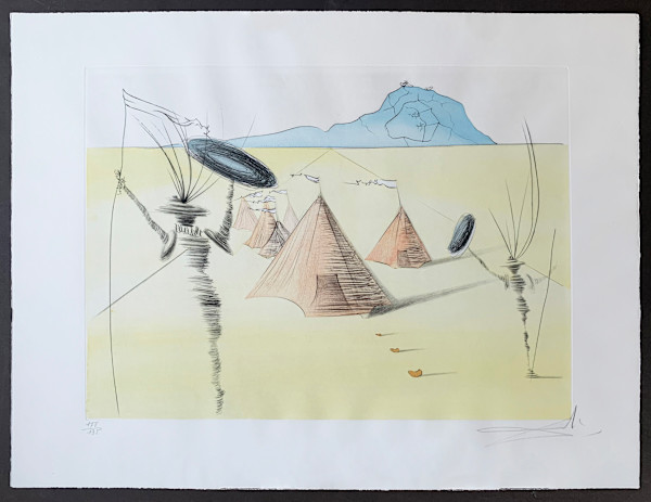 'Gad' - 'Twelve Tribes of Israel' by Salvador Dalí