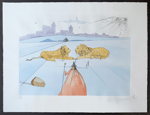 'Juda' (Judah) - 'Twelve Tribes of Israel' by Salvador Dalí