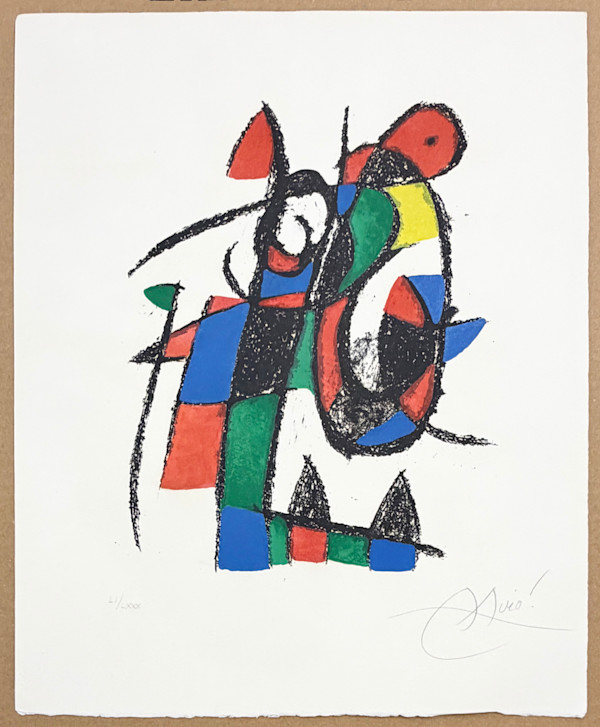 Joan Miró Litógrafo II (Mourlot 1038-Cramer 198) by Joan Miró