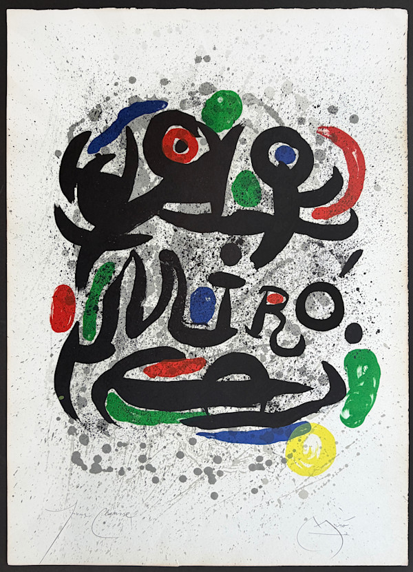 Joan Miró. Ouvre gravé et Lithographie by Joan Miró