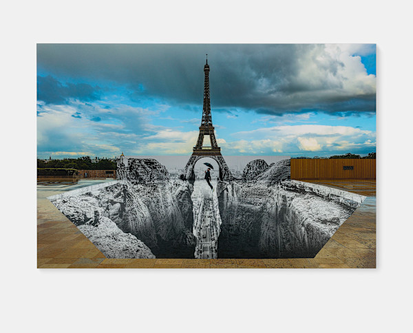 Trompe l'oeil, Les Falaises du Trocadéro, 18 de mayo de 2021, 19h58, París, Francia, 2021 by JR