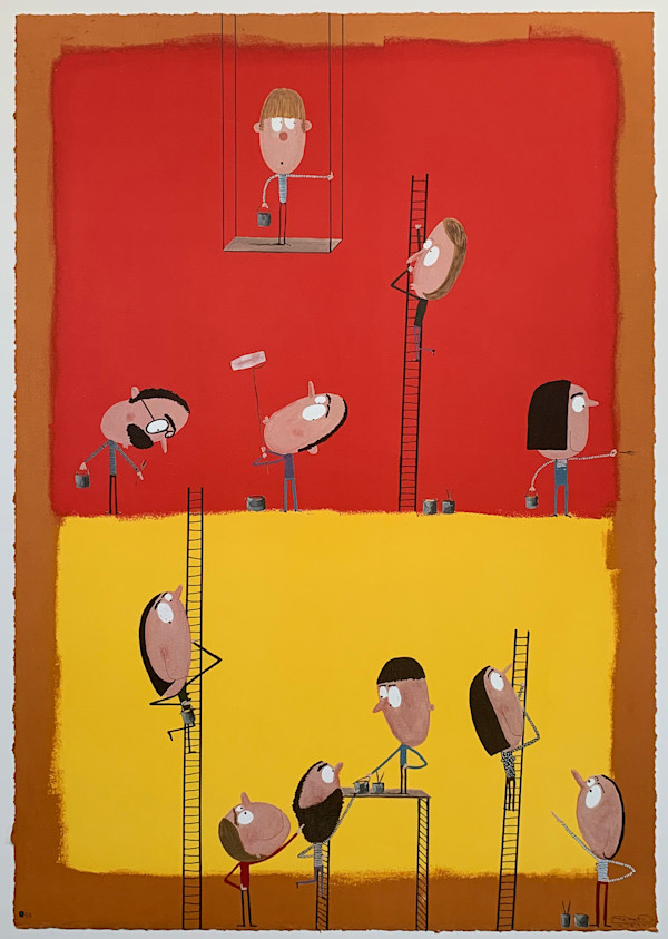 Los Ayudantes de Rothko by Moisés Yagües