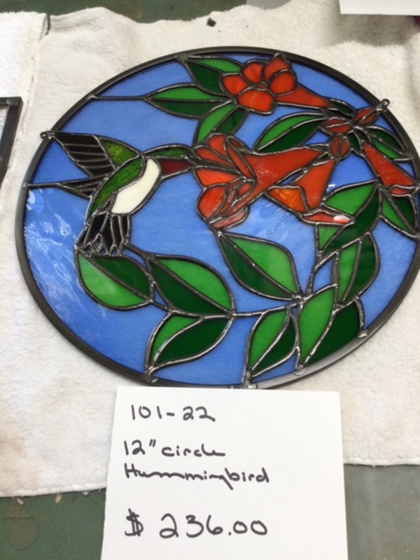 Hummingbird by Wendling Glass Creations