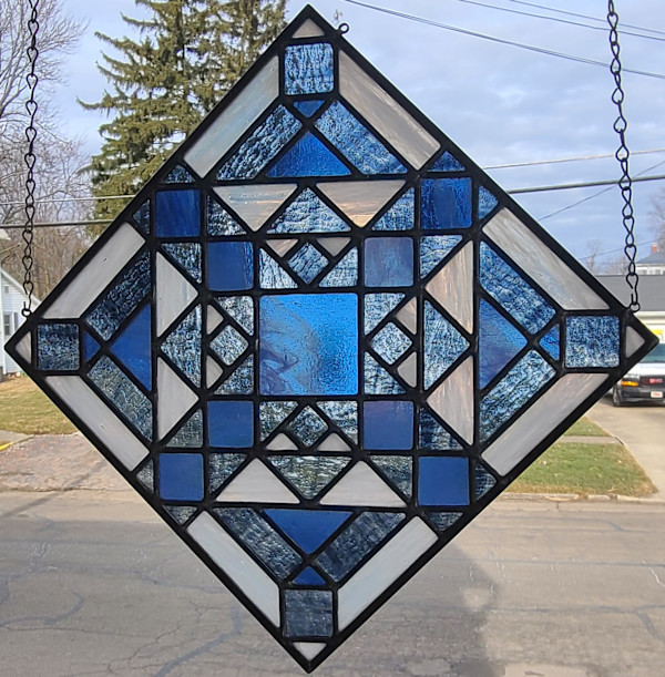 Ice Diamond Quilt by Wendling Glass Creations