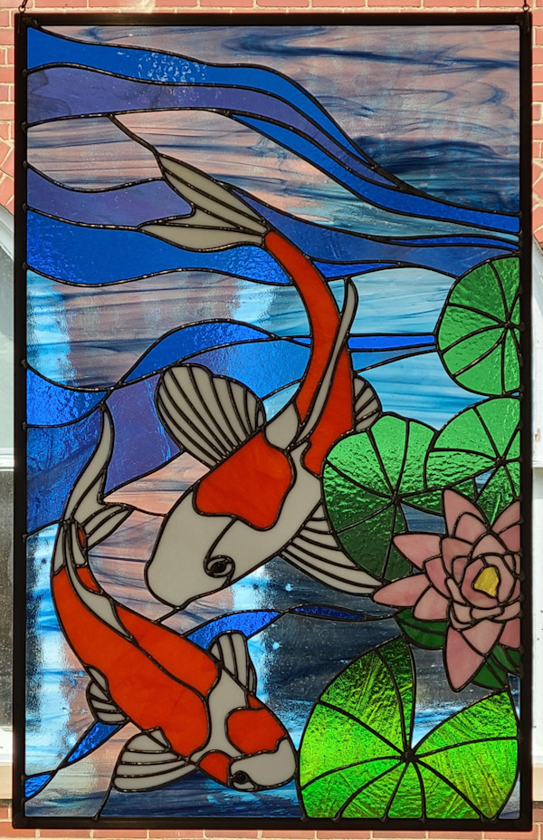 Koi Pond by Wendling Glass Creations
