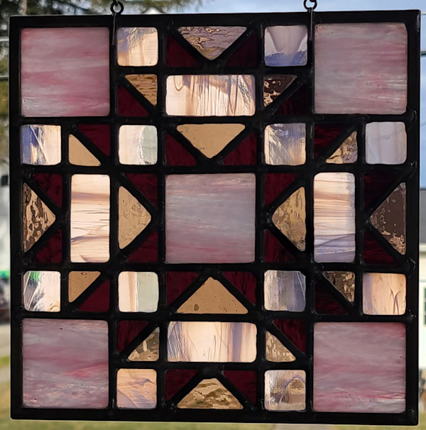 Star Crown Quilt by Wendling Glass Creations