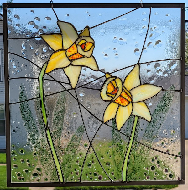 Daffodil - Praise by Wendling Glass Creations