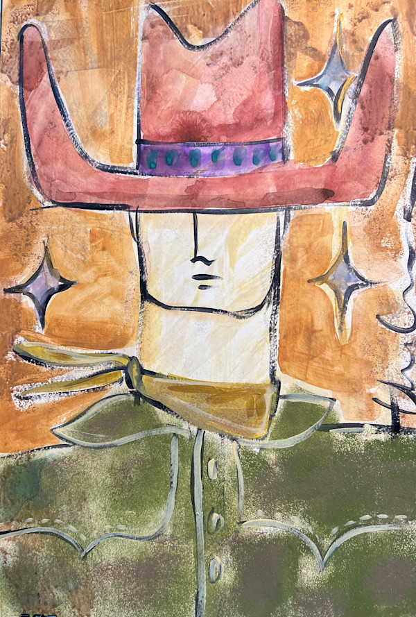 Cowboy #17 by Thelma Lugo, Image 1.