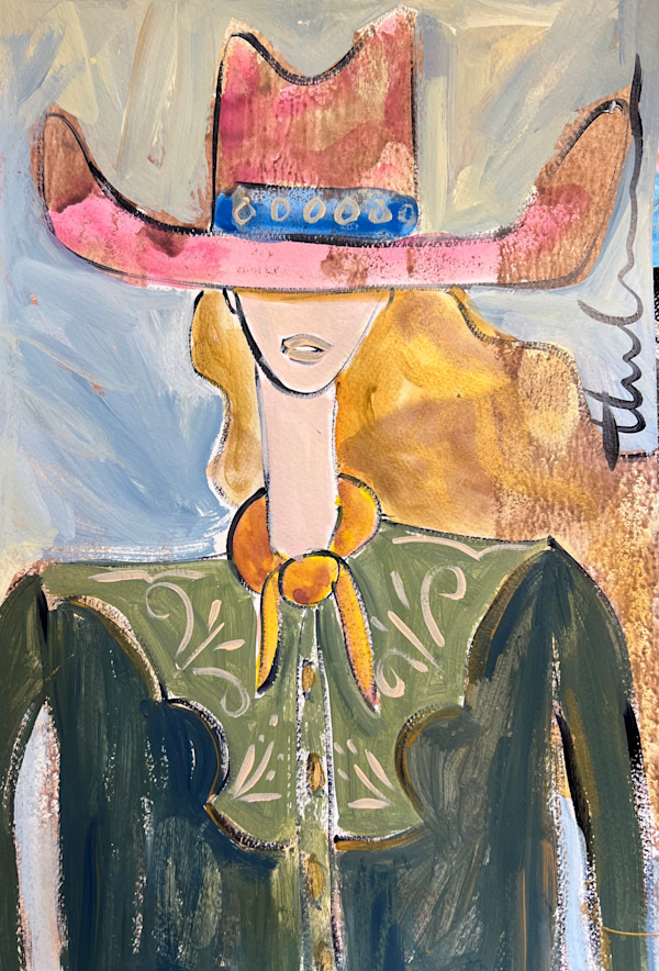 Cowgirl #24 by Thelma Lugo, Image 1.
