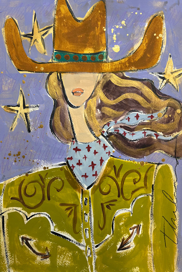 Cowgirl #25 by Thelma Lugo, Image 1.