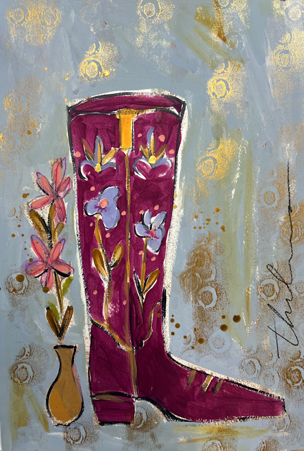 Cowgirl boot #4 by Thelma Lugo, Image 1.